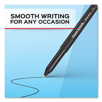 Paper Mate® Write Bros. Ballpoint Pen, Stick, Bold 1.2 Mm, Blue Ink, Blue Barrel, Dozen freeshipping - TVN Wholesale